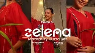 Maternity Suit Set | Comfortable & Nursing-Friendly Ethnic Wear for Moms