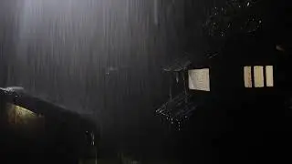 The Ultimate Sleep Aid: Heavy Rain and Distant Thunder Sounds Live All Night