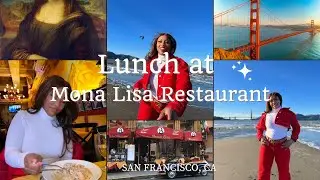 Dining at Mona Lisa Restaurant 🍝 | San Francisco&rsquo;s Little Italy Vibes