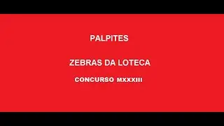 Palpites da Loteca concurso 1033