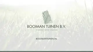 Grafische Tv-commercial Booiman Tuinen