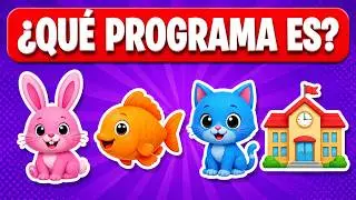 Adivina el Programa Infantil con Emojis 🎮 | Desaf&iacute;o Reto Go