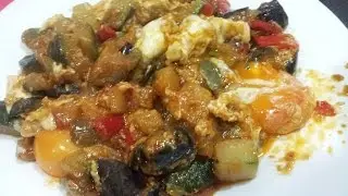 Pisto expres en olla GM F E y D