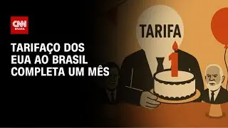 Tarifa&ccedil;o de Trump ao Brasil completa um m&ecirc;s | AGORA CNN