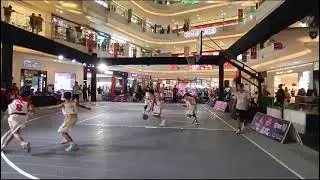 Acara Basket kecil di #paragonmall #semarang #basketball