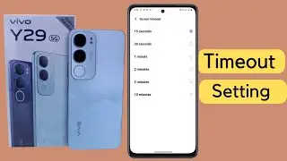 How to Change Lock Screen Time in vivo y29 5g | vivo y29 5g Lock Screen Time Setting