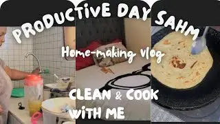 Vlog5.simple Homemaking Day in My Life|Cooking Chapati|Bedroomreset |Productive SAHM Day| Cleaning