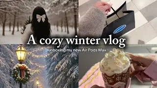 A little snowy day diary,Hot chocolate, soft blankets and quiet moments diarya✨❄️☕️