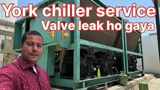 Air Cooled Chiller | York | Service | Valve | Repair | Replacement | Hvac | Training | Videos