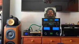 Probando mcintosh c53 & MC462 con altavoces B&W 802D