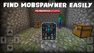 How to Find Mob Spawner/Dungeon in Minecraft Pocket Edition (1.21+)