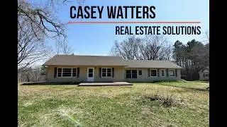 SOLD!!!!  $99900 5828 W Railroad Drive Sarona, WI 54870