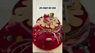 Design the Ultimate Crazy Hat | Fun DIY Projects 😍✨ #DIYHat #HatCreation  #DIYInspo #CraftingIdeas
