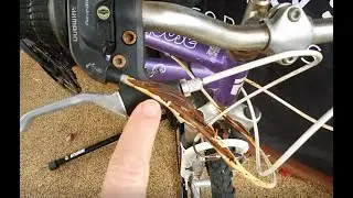 Replace the gear cable on a bike - inner wire and housing