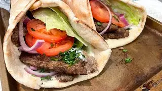 Homemade Gyros / Oven Version / Eng Sub / 希臘烤肉 / 焗爐版 / 中文字幕