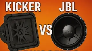 Kicker vs JBL Car Subwoofers and Speakers