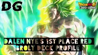Dalen Nye’s 1st Place Red Broly Deck Profile - Dragon Ball Super Card Game