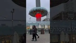 Brighton i360 360&deg; View 🌊 | Iconic Tower in England 🇬🇧