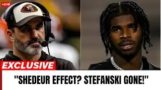 Browns MELTDOWN! Tony Rizzo Uncovers Stefanski&rsquo;s Hidden Agenda to Bench Shedeur Sanders!