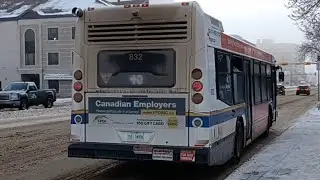 Regina Transit A 2017 NovaBus LFS 4th Gen #832 (READ DESCRIPTION)