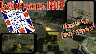 Langemarck (1917) #9 German 4th Army Shattered; Toy Soldiers