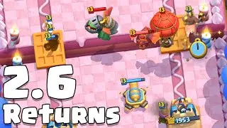 BEATING LAVALOON WITH 2.6 in Clash Royale