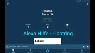 Alexa App Hilfe - Lichtring