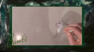 [Speed drawing] Bambi et Panpan