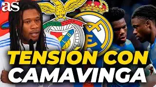 ENGANCH&Oacute;N CAMAVINGA vs PERIODISTA por si el REAL MADRID ha de FICHAR MEDIOCENTRO