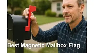 📮 MCCHJoy Замена почтового флага, защищённого от непогоды, без инструментов | Лучший магнитный фл...