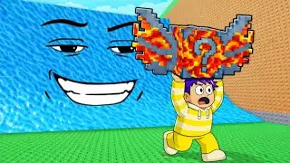 ESCAPE TSUNAMI TAPI SELAMATKAN LUCKY BLOX?! Roblox Escape Tsunami For LuckyBlox Indonesia 
