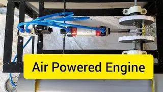 Compressed air powered engine l major project mechanical. (SVIT) Secunderabad.