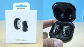 Samsung Galaxy Buds Live (Black) Unboxing