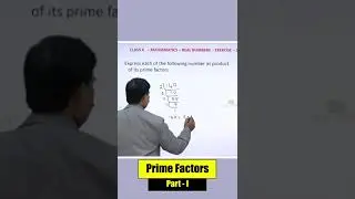 Prime Factors - Part - 1 | Mathematics |#Classroomtv