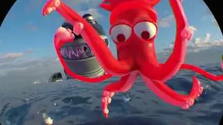 Astro Bot Rescue Mission - Shark boss