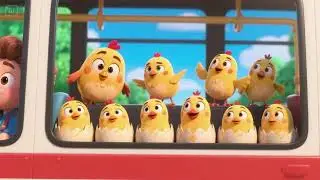 Ten Chicks Hatch on the Bus 🐥🚌 | Counting Animal Song for Kids&rdquo;