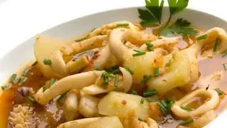Receta de marmitako de calamar - Karlos Arguiñano