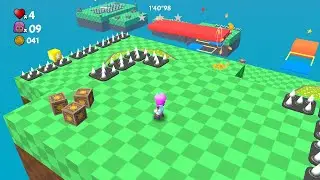 Purple Explorer Gameplay 💜 Nintendo Switch - Cute platformer