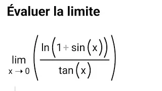 CALCUL DE LIMITE (#physics #maths #limit #qi #inteligenciaartificial #technology #fonction #viral)