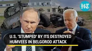 U.S. arming Ukrainian 'militants'? White House 'stumped' as Russia's shows Humvees used in Belgorod