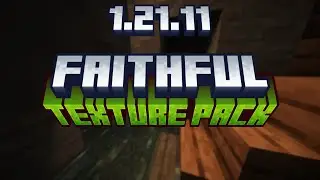 Как скачать и установить текстурный пакет Faithful в Minecraft 1.21.11