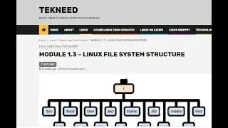 Linux Filesystem Structure