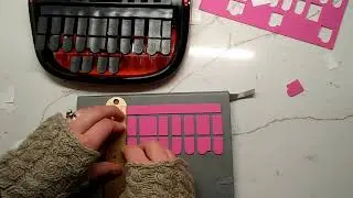 DIY Practice Steno Board for Bullet Journaling (with 
