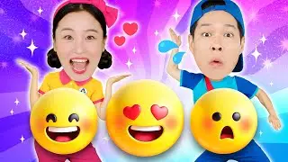 Copy the Emoji Challenge! | Fun Songs Compilation | Attu and Acha
