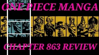 One Piece: Manga Review - Chapter 863: ワンピース