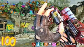 COLD WAR ZOMBIES - WORLD'S EASIEST ROUND 100!!! (Black Ops Zombies w/ JBL)
