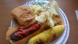 ASMR Having A Memorial Day Cookout Meal
