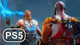 GOD OF WAR PS5 Magni & Modi Boss Fight Gameplay 4K ULTRA HD