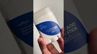 Isntree hyaluronic acid airy sun stick #korean #glassskin Korean skincare / how to use sunstick