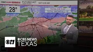 Rainy Friday for North Texas before winter storm, freezing temperatures arrive